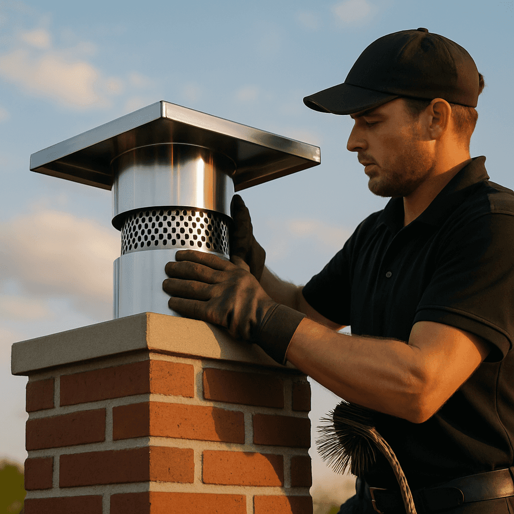 Chimney Cap Installation near me — insured chimney cap installation in West Palm Beach, FL